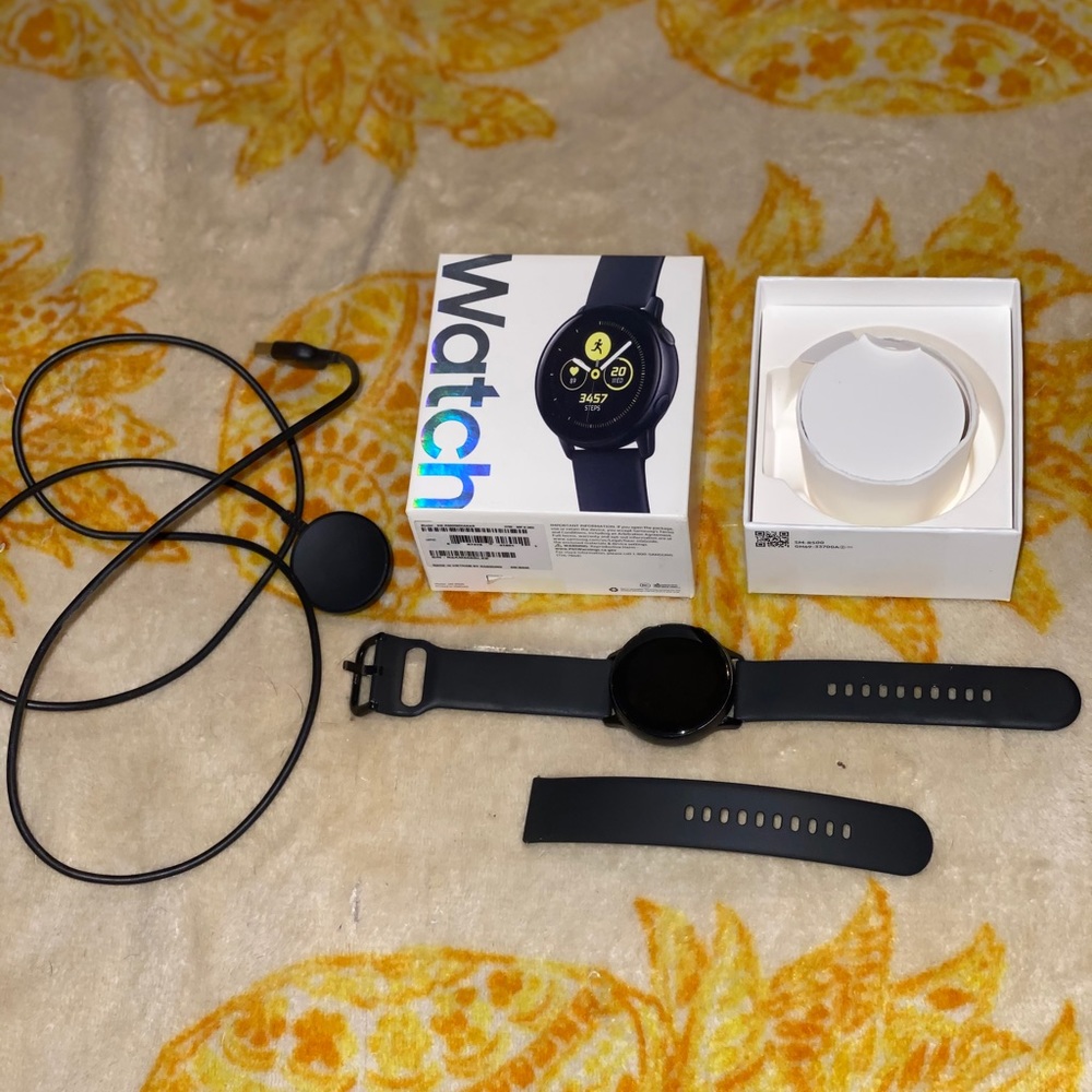 COPY - Galaxy Watch Active - Black - Barely Used